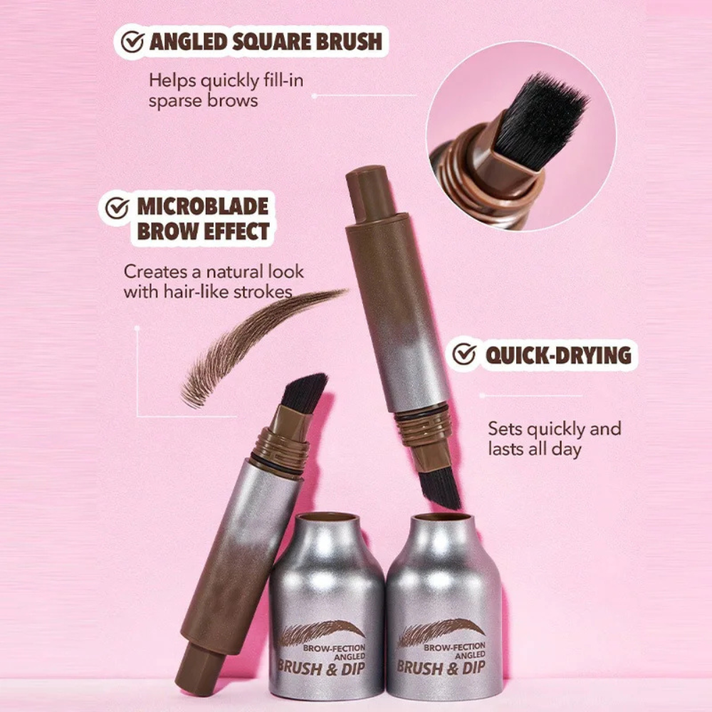 Elora BrowGlam – Skarpe bryn uden bøvl! (1+1 GRATIS)